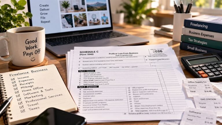 Schedule C, Line by Line: The Freelancer’s Walkthrough